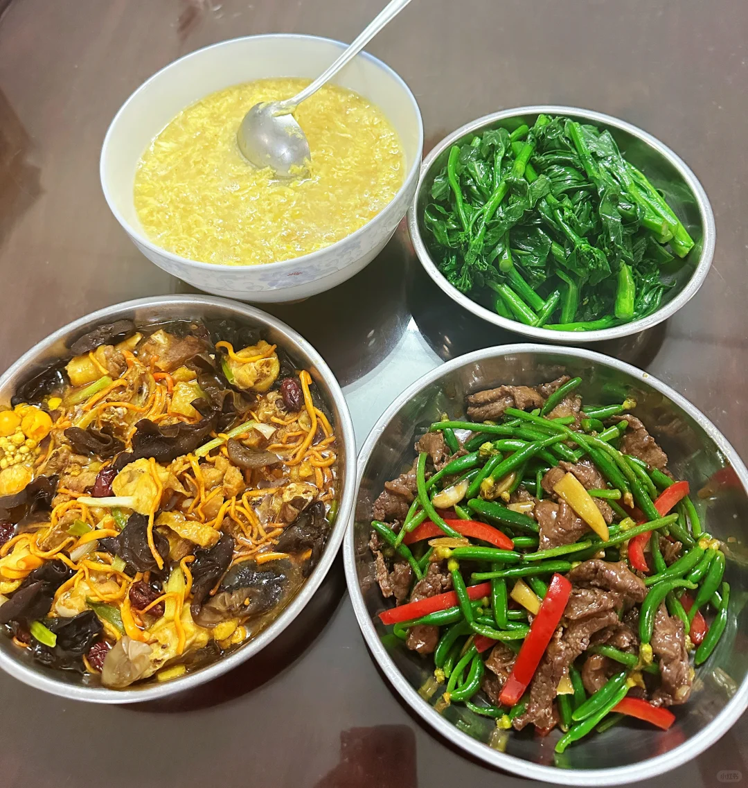 广州一家四口的晚餐！