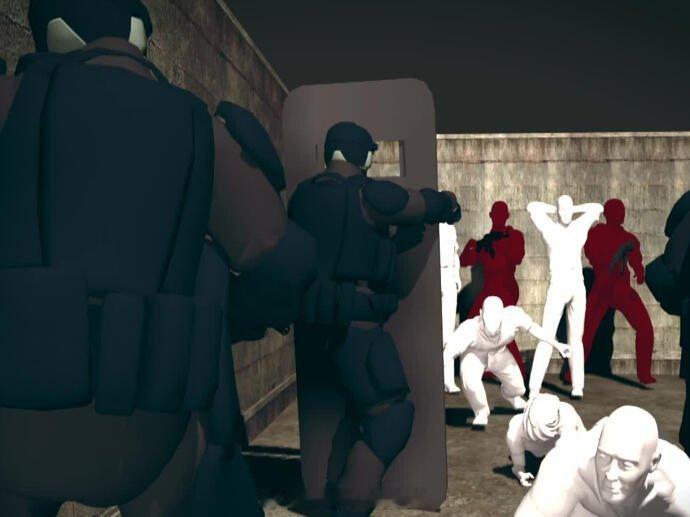 2015 年 Bataclan 剧院突袭行动中，警方 BRI（调查与干预组）的警