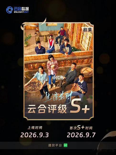年代剧是不是挺旺关晓彤的？生逢其时首播酷云收视从1.3%稳步攀升到1.8140%