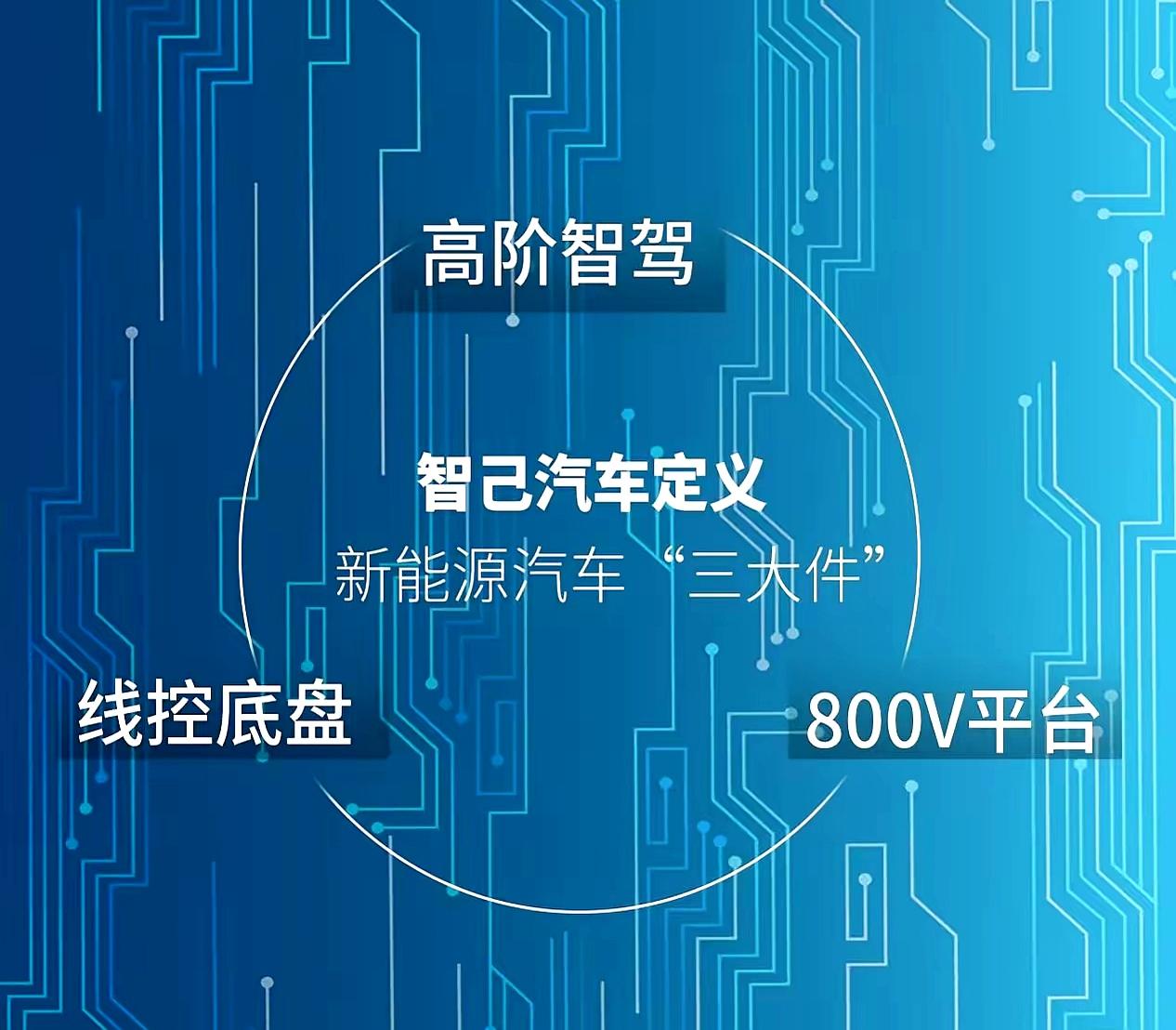 什么是电车时代的“硬通货”？
咱们先来拆解一下智己口中的“新三大件”：全线控转向