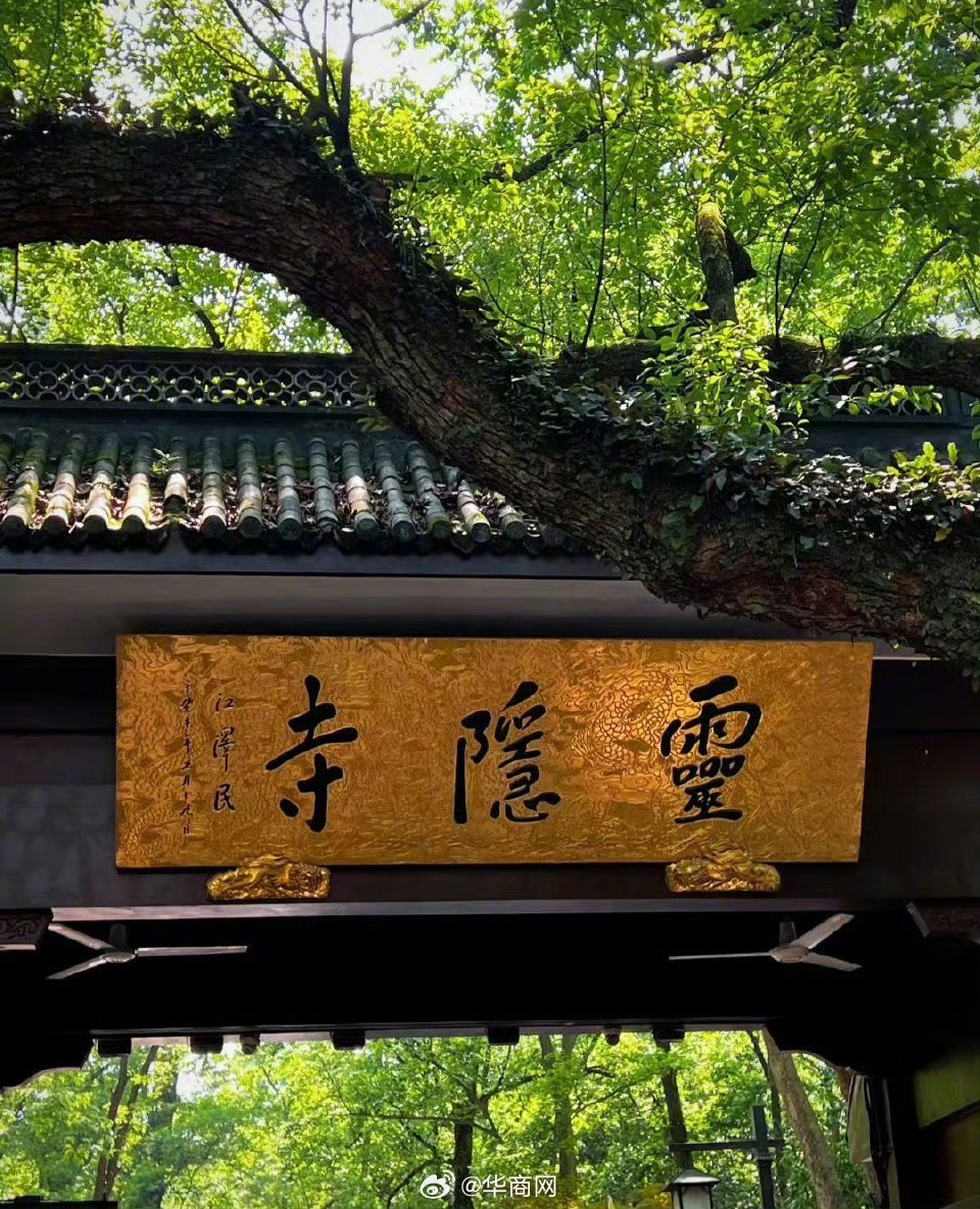 【#灵隐寺被38万鸽王上了一课#】灵隐寺免票第一天，预约系统直接被冲爆，名额提前