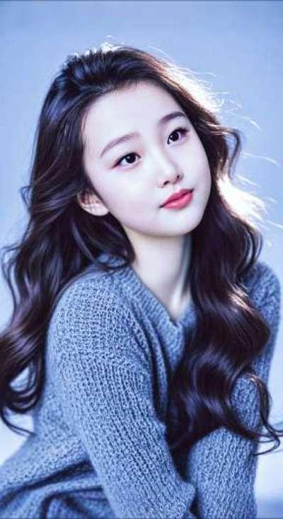 AI扩图 AI墨韵佳人