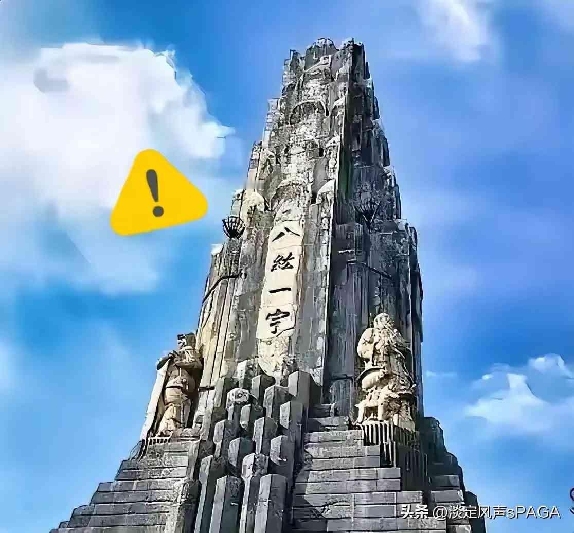 他们把南京明故宫的麒麟石抢去砌塔，现在改个名就敢叫“和平之塔”。 
我脑子里嗡地