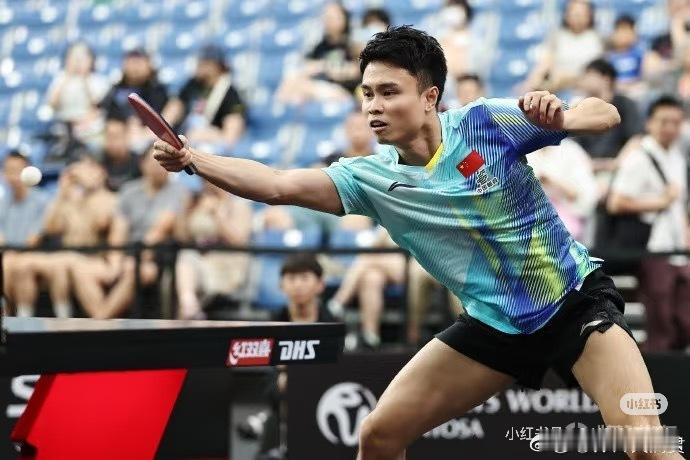 周启豪1比3科顿2月24日，WTT新加坡大满贯男单1/16决赛 ，周启豪1-3（