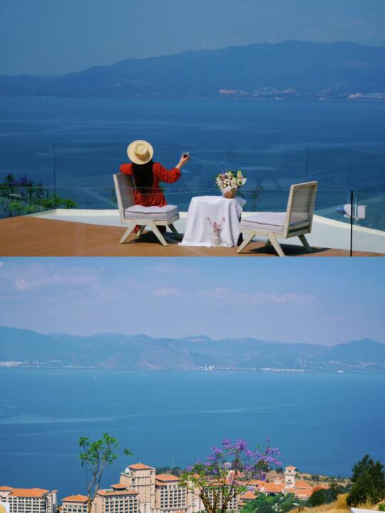 抚仙湖の南法秘境！住进油画里的绝美湖景房🌊
