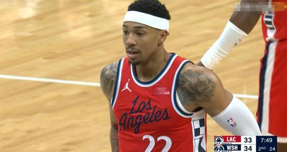 快船新星乔丹-米勒真是活该被重用！在今天快船客场以110：106战胜奇才的比赛中