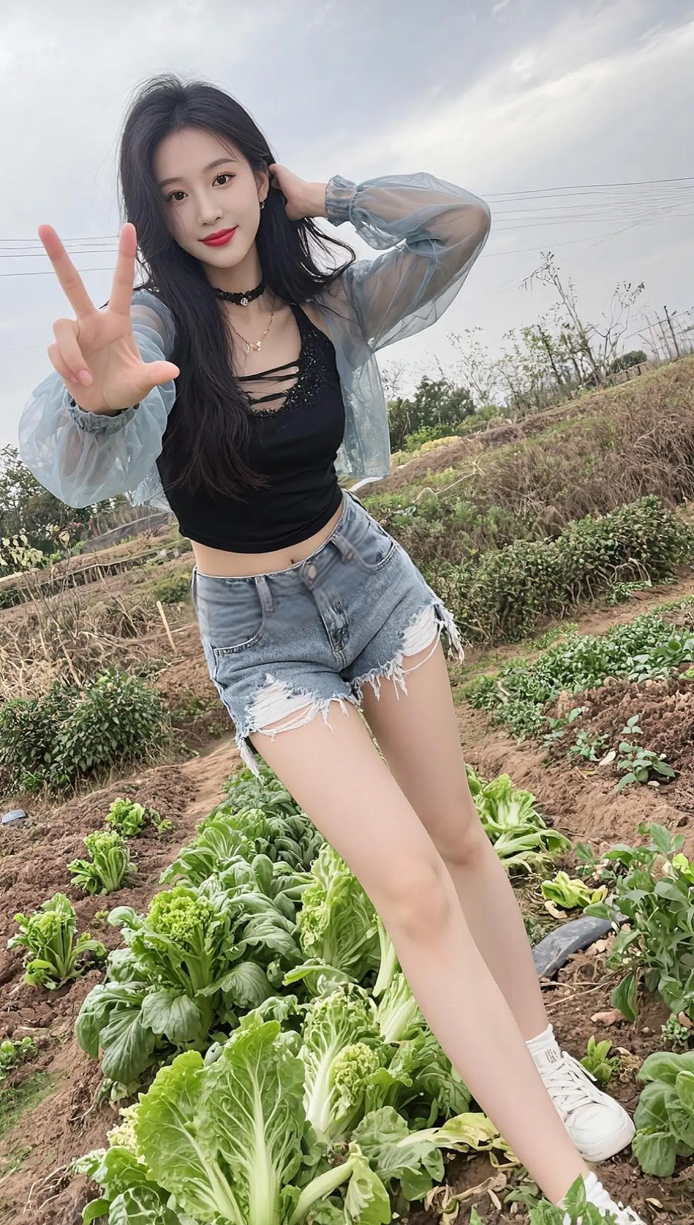 AI田园生活照 随变ai随便玩