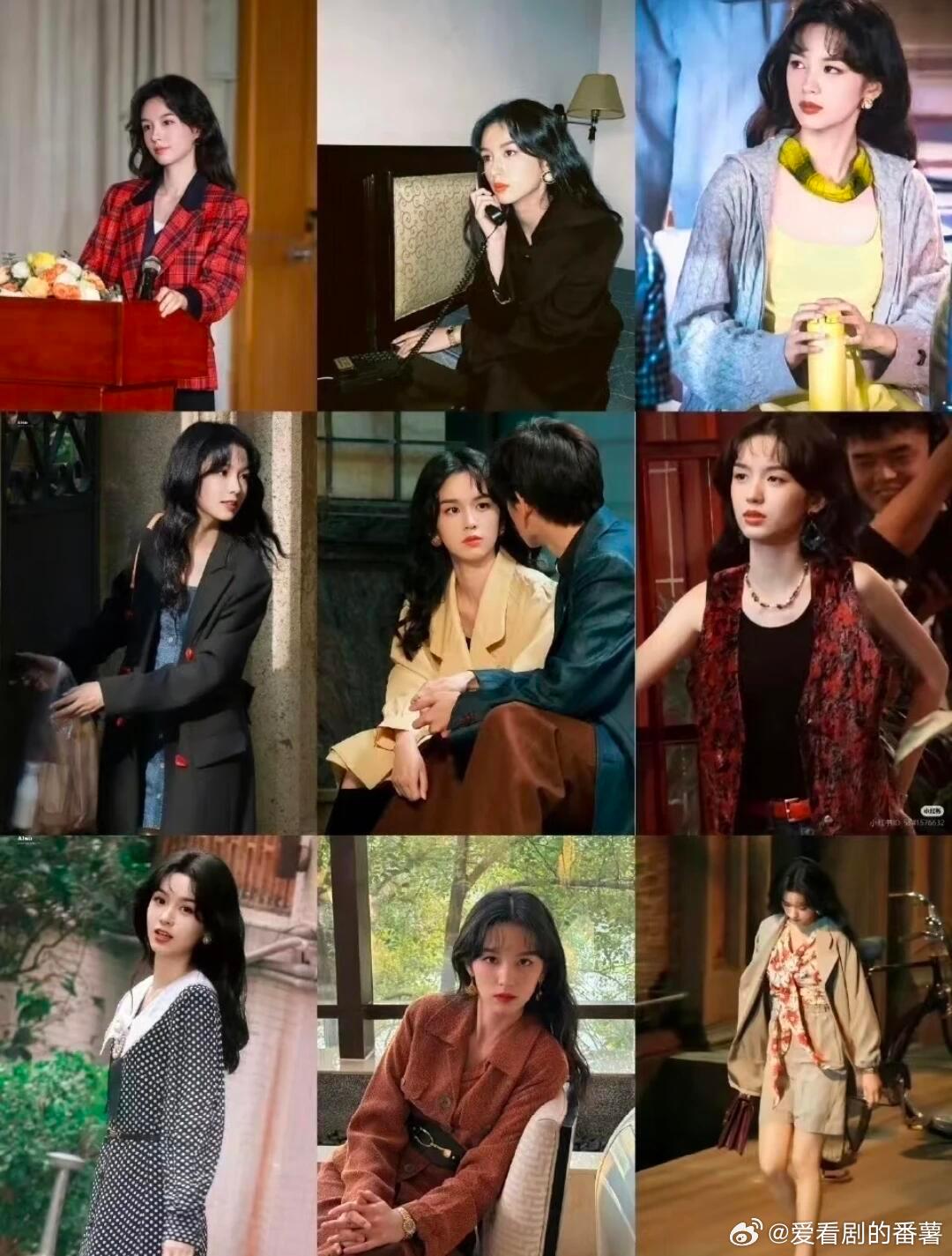 好喜欢女主年代剧造型啊你好1983月底就要在🥝播出了，好想看更多夏晓兰的美丽造