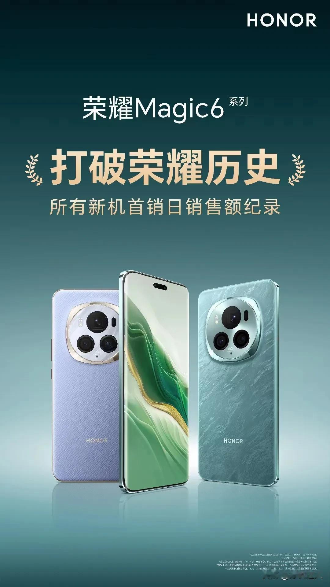 消费者的眼睛是雪亮的，好产品就是不愁卖！！！

#荣耀Magic6# 系列首销直