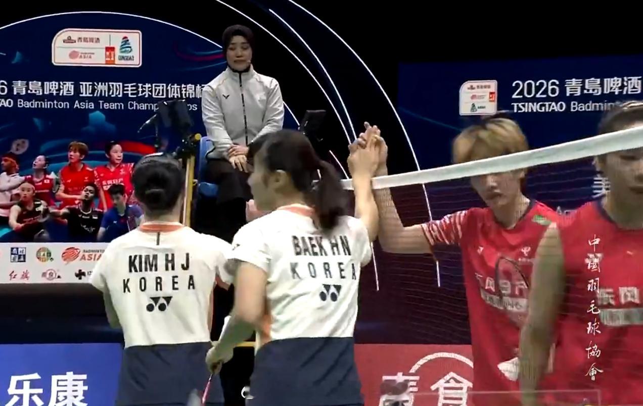 2026亚洲羽毛球团体锦标赛 女团 决赛  中国 0-2 韩国 女单 韩千禧 7