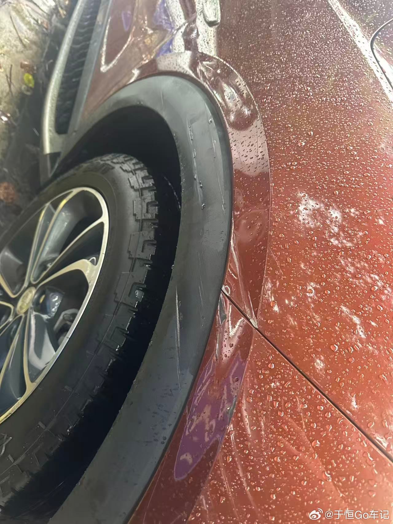 昂科拉开出去看车，没卖成车还被刮了