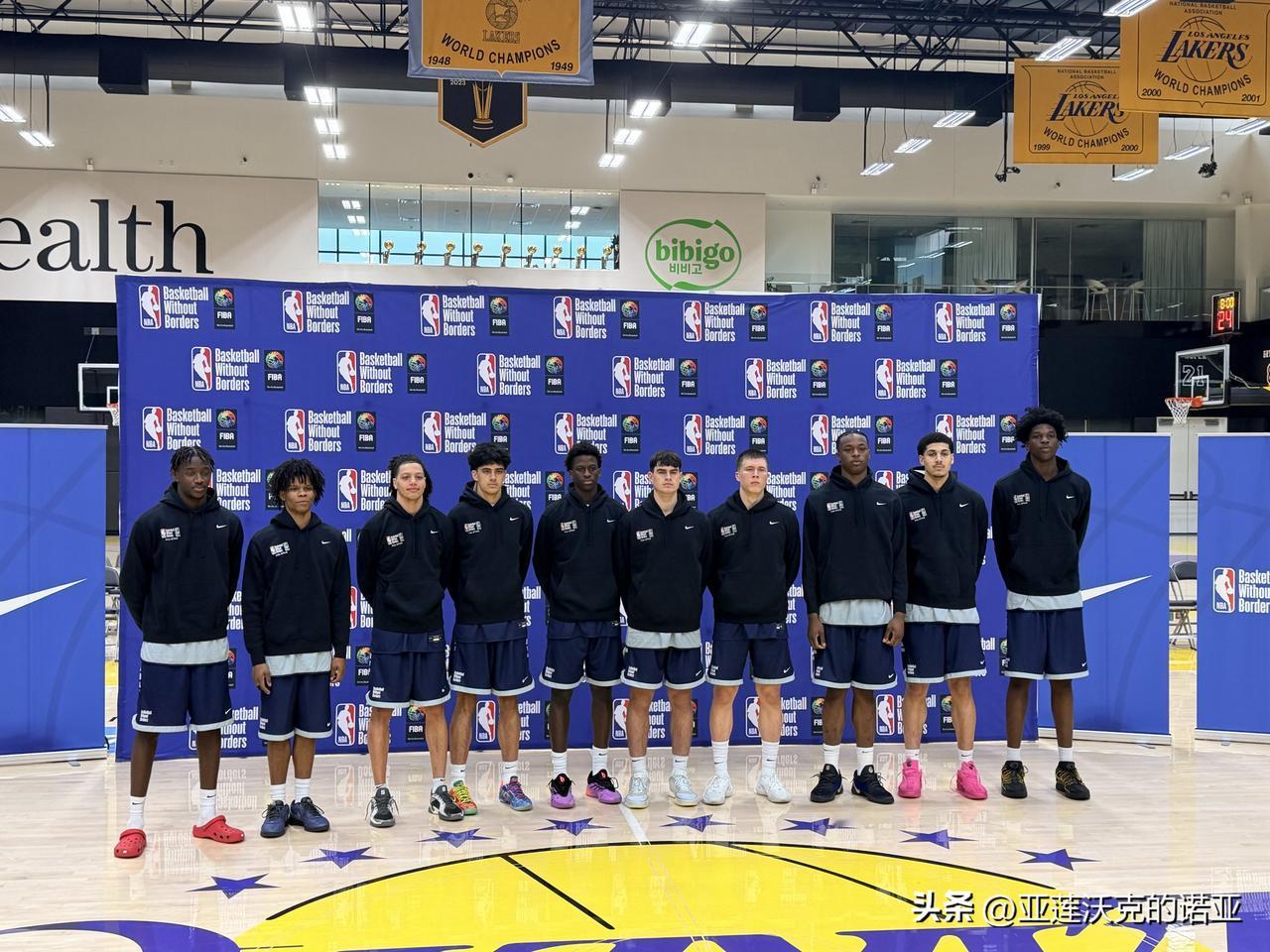洛杉矶NBA篮球无疆界全球精英训练营最佳阵容，拉脱维亚Ricards Aizpu