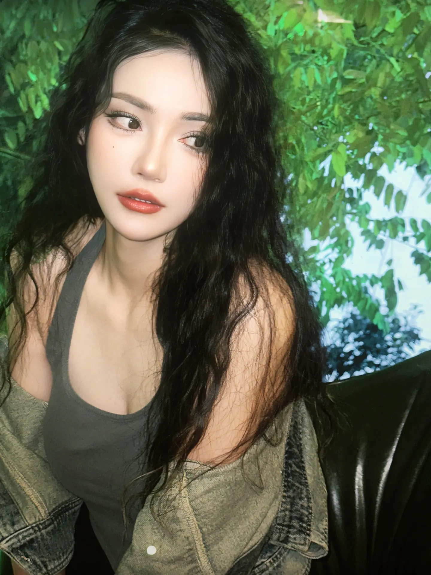 喜欢吗？专门给你拍的。氛围感美女