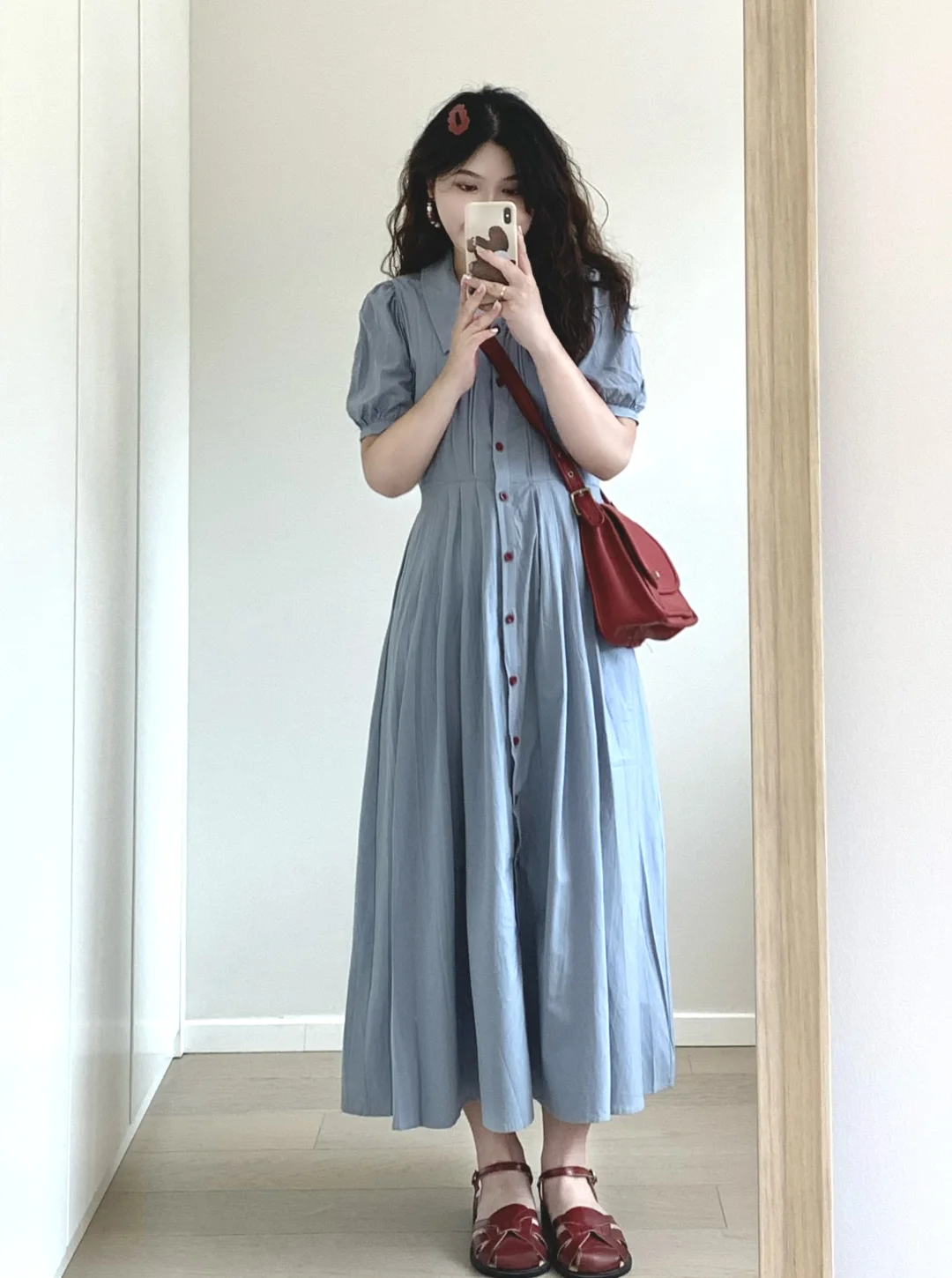 夏天的小裙子果然好看！🫐🍎🥝🍐🍈