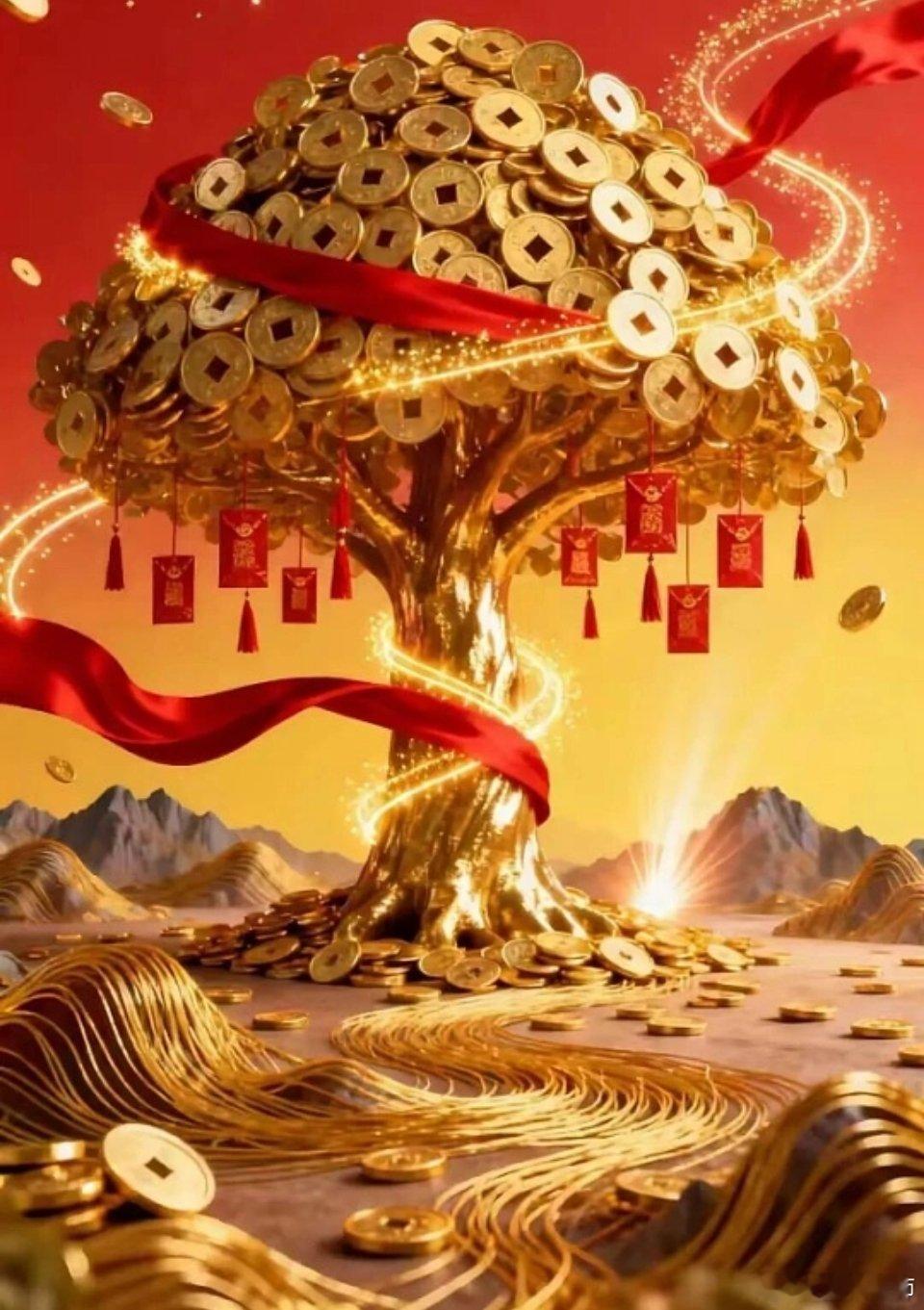 寒露凝金，百川归库。天地肃敛之气，化作财源暗涌；愿五路财神循秋而至，财库不漏；贵