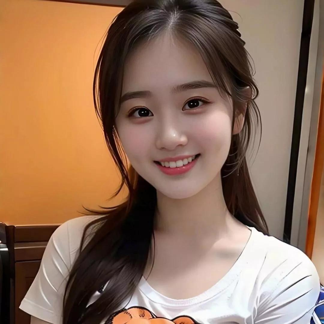 元气少女甜美笑容，元气满满的一天！少女感笑容 少女感微笑女孩 少女的笑容 美少女