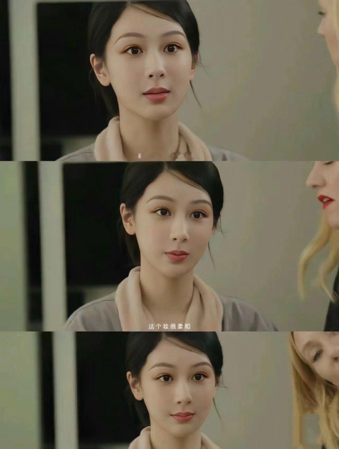 杨紫这款弯月眉真的好好看啊❗❗❗❗这脸不好看的人尊嘟很难撑起吧 ​​​