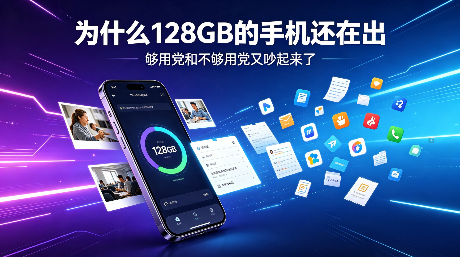 为什么128GB的手机还在出 看到新款机型持续推出 128GB 版本，很多网友产