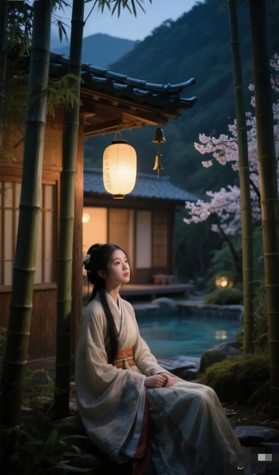 家人们！这下联意境直接拉满，我对着抠脑壳半天愣是对不出适配的上联，感觉才华被按在