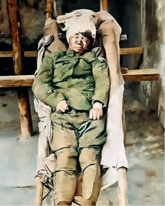 1938年，台儿庄战役47岁的陈钟书将军，在一次肉搏战中挑死14个日军后牺牲，记