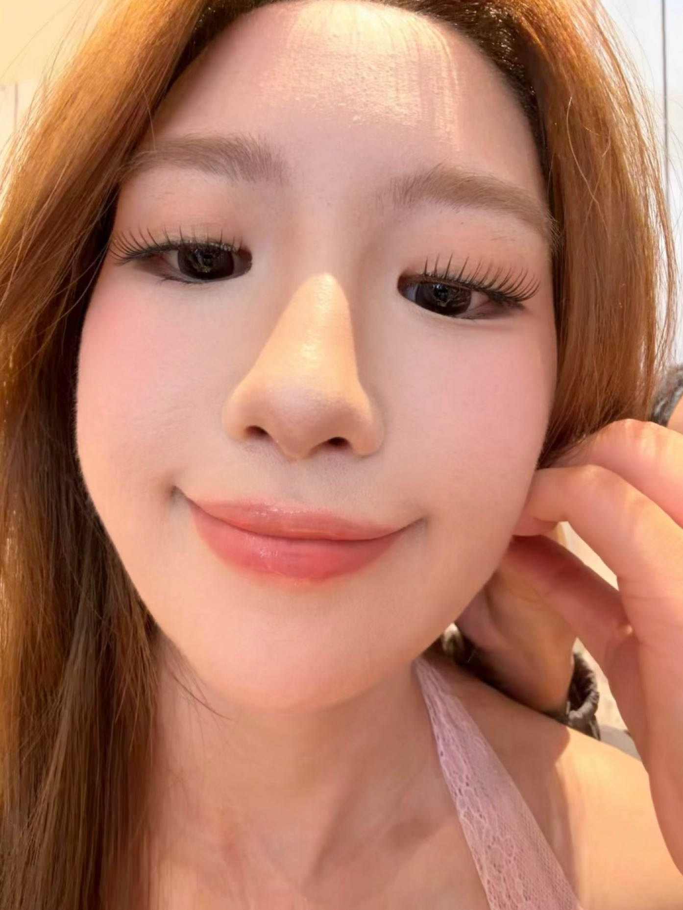 翻到一张live 我这睫毛能扇晕蚊子了 