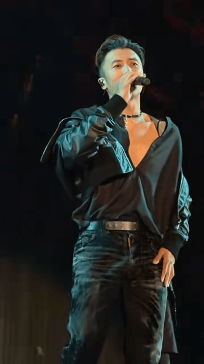 追星人20年后的样子具象化了谢霆锋演唱会现场超嗨，姐姐们包设备荧光棒，闺蜜团一起