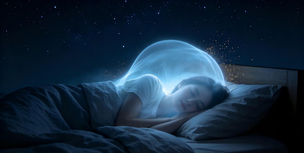 你有没有过半夜惊醒的瞬间？前一秒还陷在无梦的深睡里，意识像沉入了漆黑的深海，连一