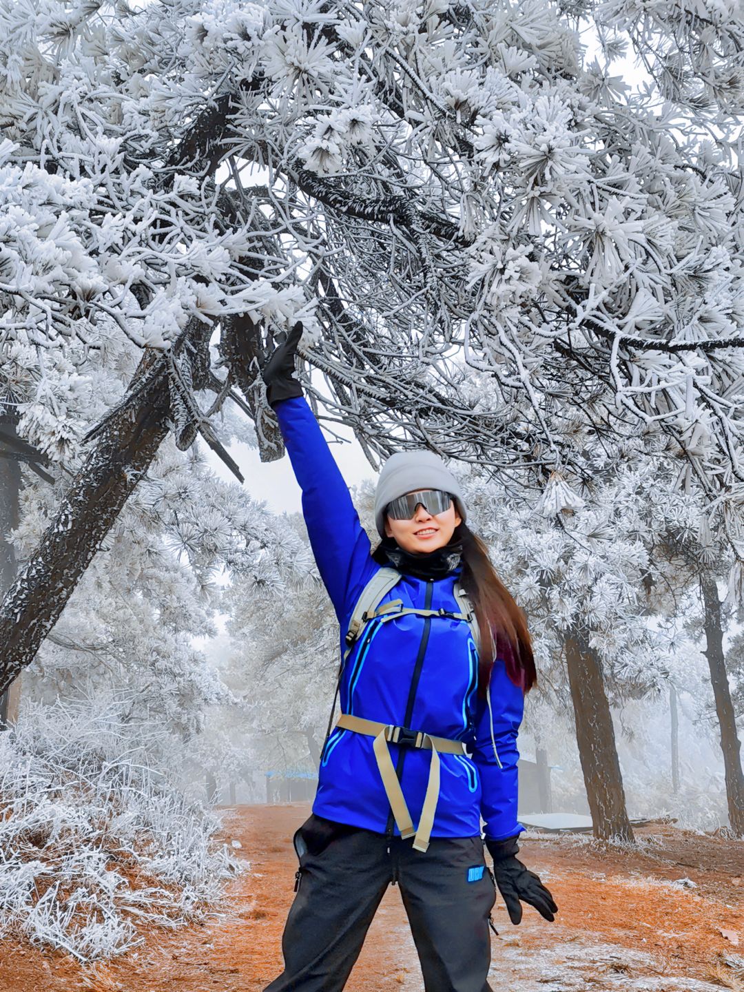 超激动能邀请男神一起去百丈岭徒步看雪🥰