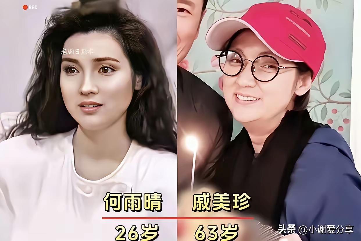 老电视剧《情义无价》演员过去与现在的对比。
陈莎莉是一位老面孔了，常常在屏幕上饰