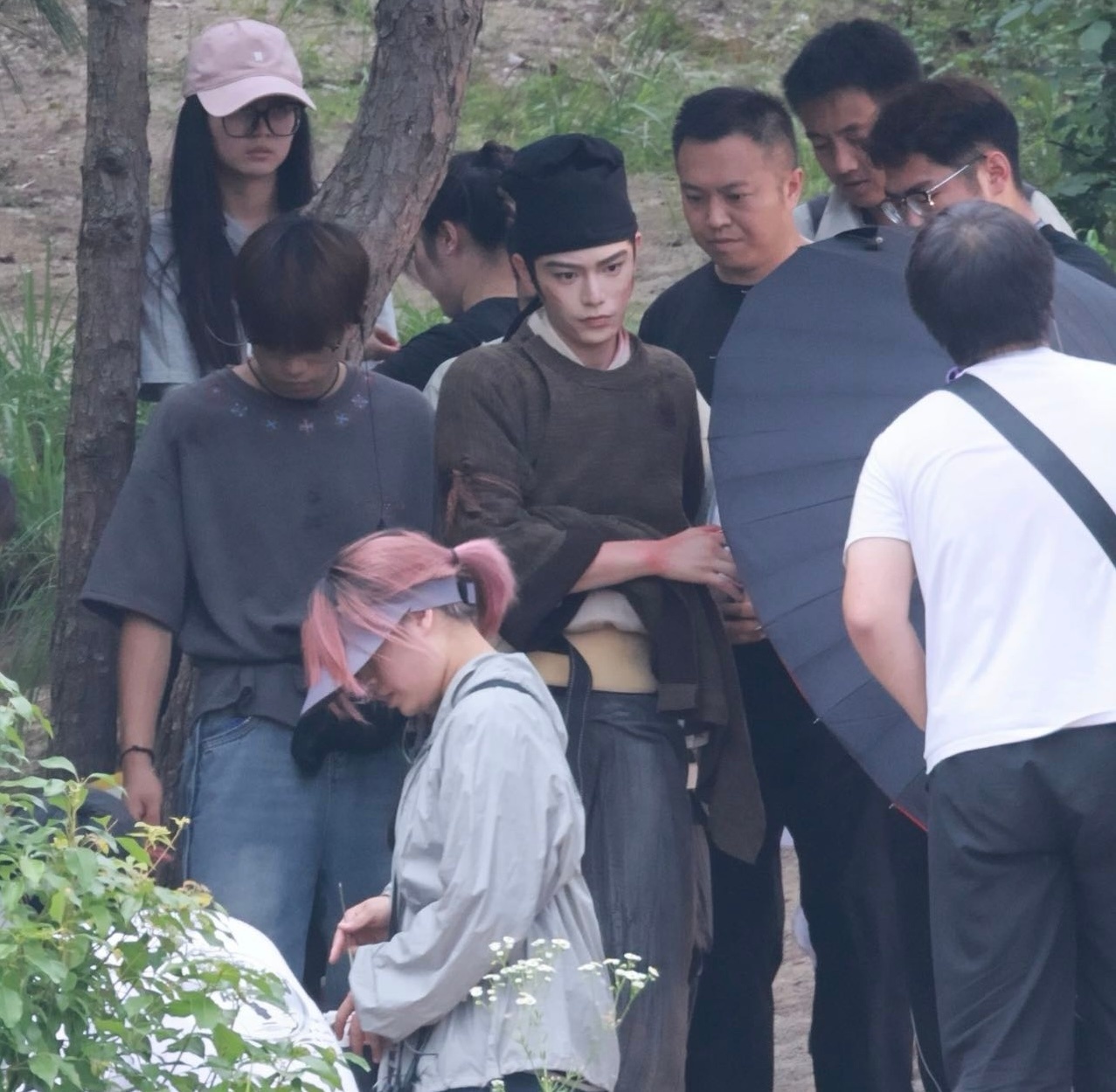 丁禹兮腰还挺细！ 