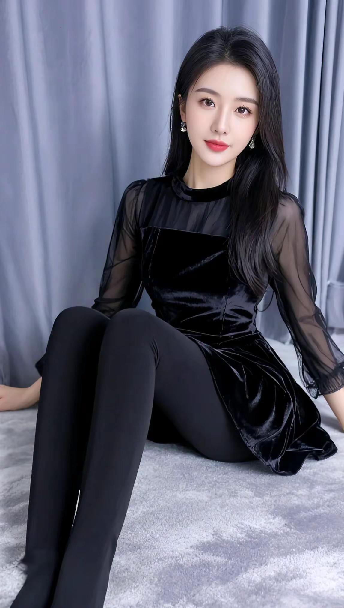 丝绒系写真 ai创作 万能的