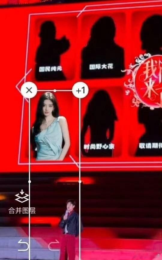 全能偶像和鞠婧祎剪影完全吻和网友真是神探来的吧，不管是称号还是剪影都很吻合啊，感