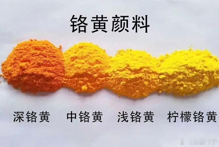 铬黄颜料，符合铅含量极高，价格便宜的条件。辛吉飞用“柠檬铬黄”做出了类似颜色面团