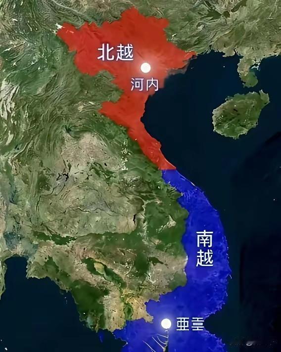 如果我们再智慧一点，在上世纪越南内战期间让他们变成南北对峙状态，成为第2个北朝鲜