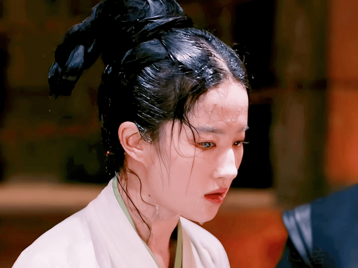 顶光湿发下的完美脸蛋完美骨相 ​​​