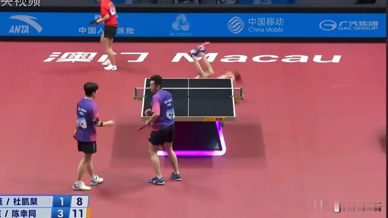 全运会乒乓球混双从1/4决赛开始为七局四胜制，运动员们还不知道。今天中午的国乒1
