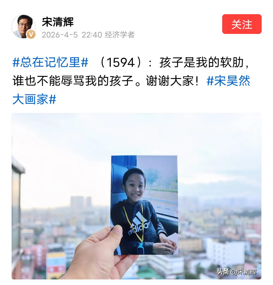 这位所谓的“著名经济学家”宋清辉，纯属没事找抽型的。每当网友怼他两句，反驳他两句