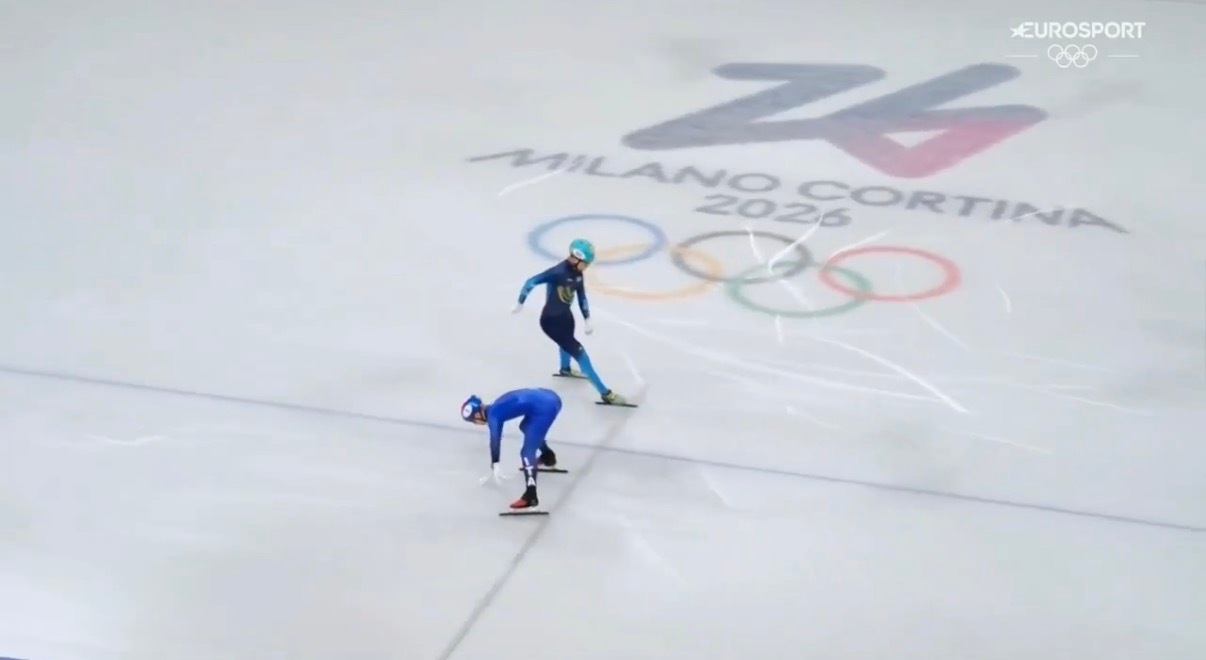 🔻哈萨克冰刀战胜了意大利屁股🔻阿布扎尔·阿日加利耶夫在整场比赛中几乎一直处于