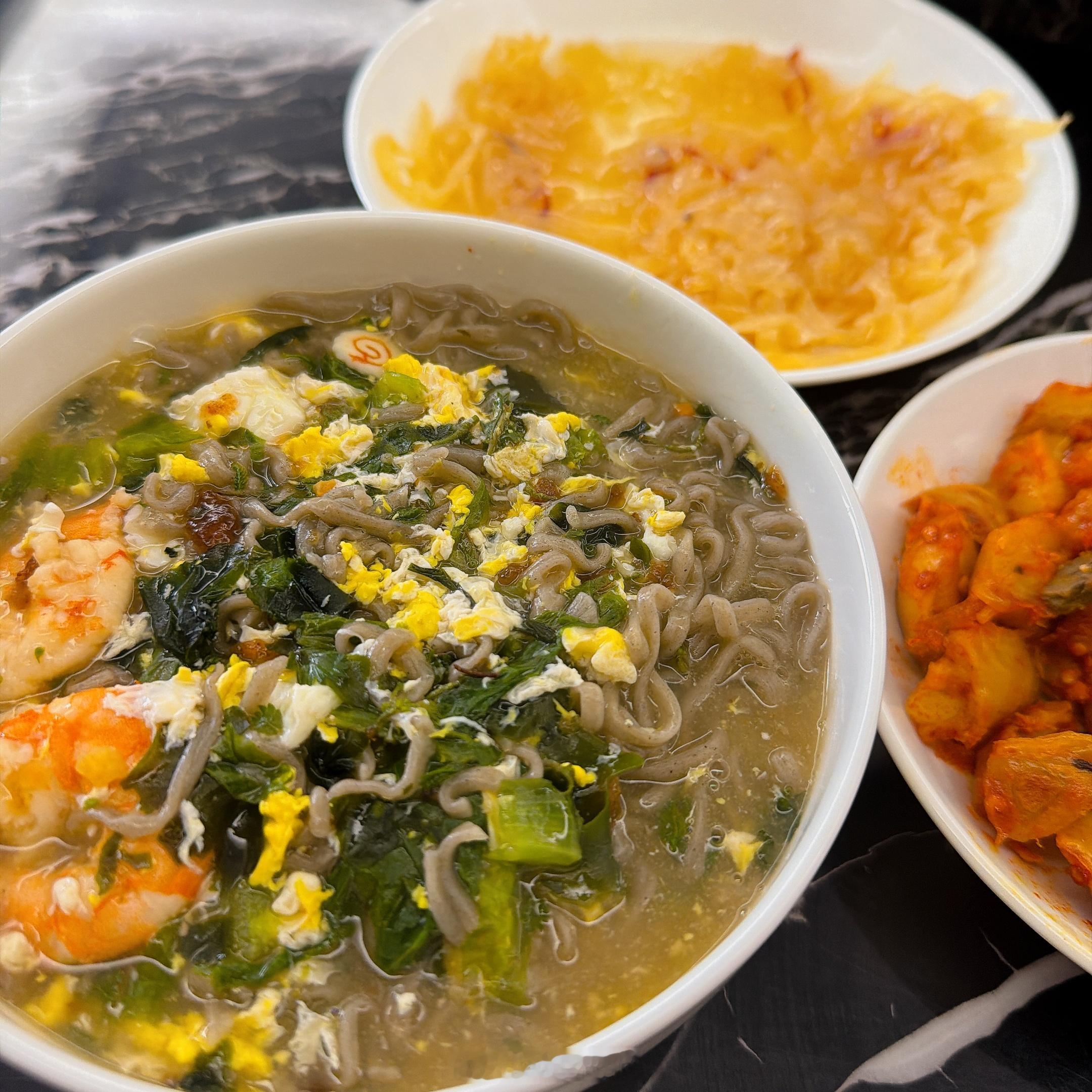 深情演绎抵不过这一碗面条🍜哈哈 盖州·水碧园