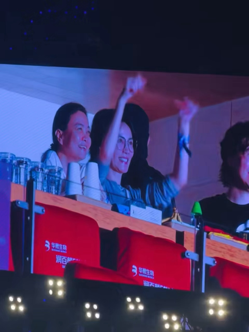 王菲来那英演唱会了！ 那英演唱会