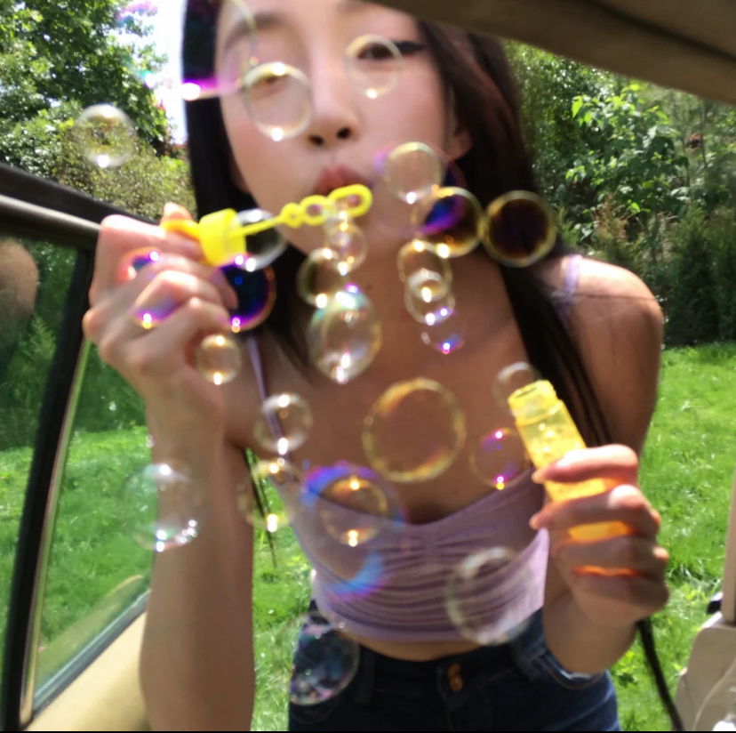 头像背景图搭配/绿色/夏天的味道/青苹果🍏 