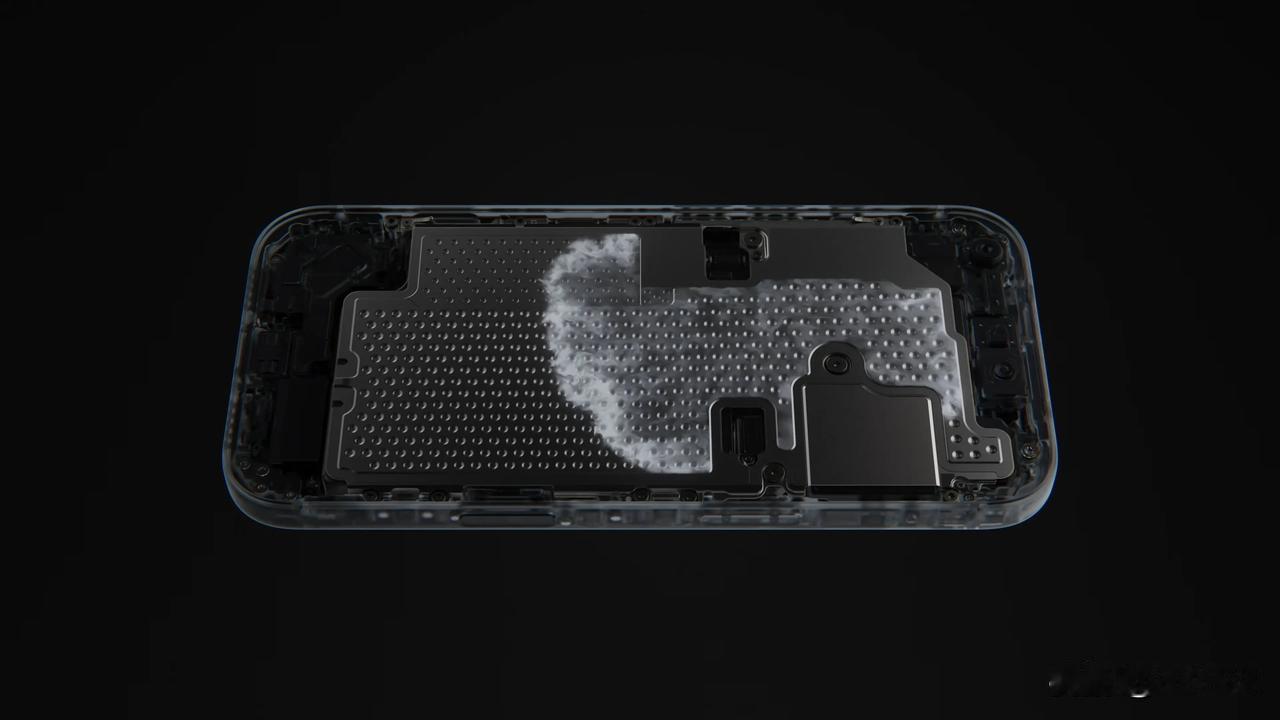 iPhone 18 Pro 散热进一步提升，更大的散热板，面积是iPhone 1