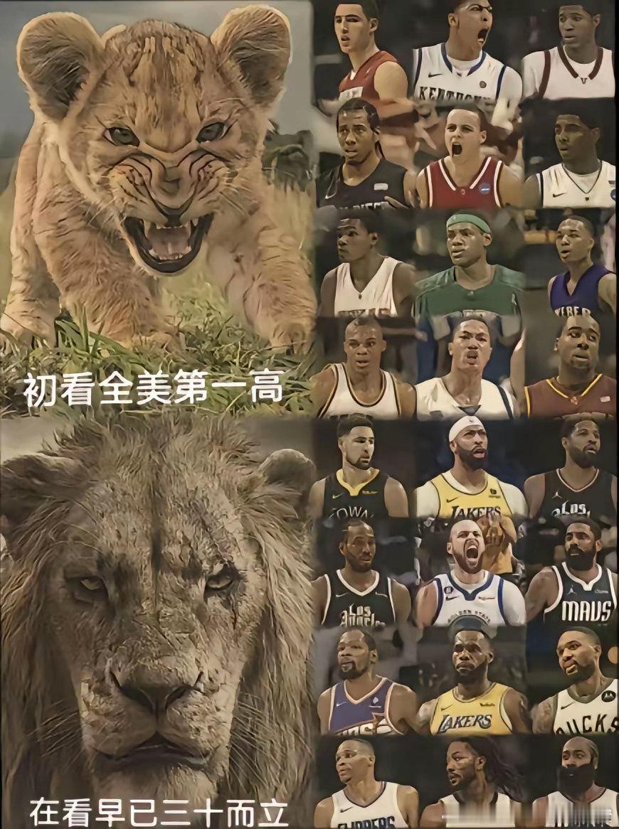 初看全美第一高，在看早已三十而立！ ​ cr：篮球课堂 ​​​