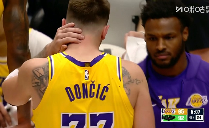 东契奇又回来了！又到了关键时刻湖人国度东契奇第二轮票王湖人vs鹈鹕