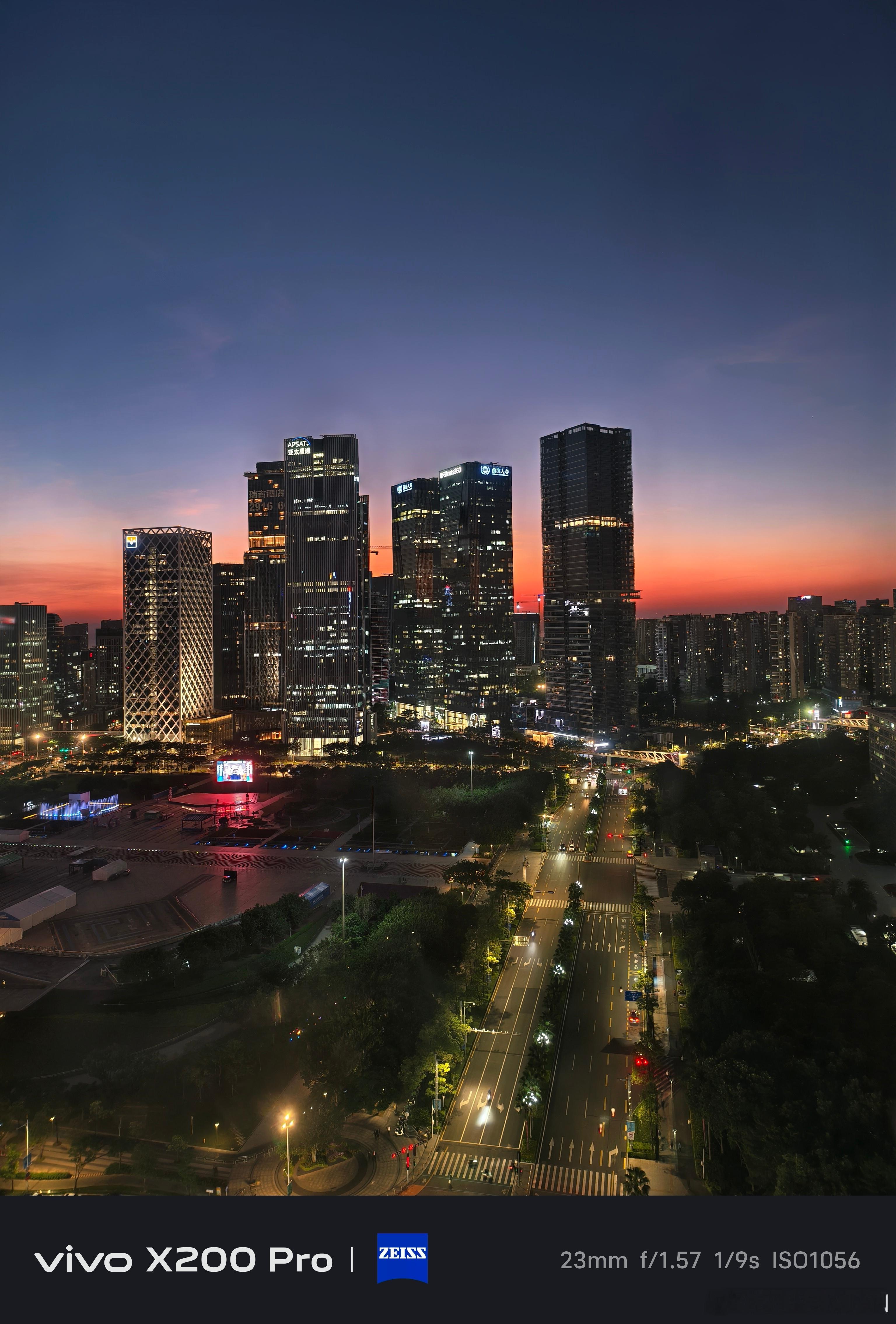 深圳冬天的晚霞跟夏天相比有什么不一样的地方？  