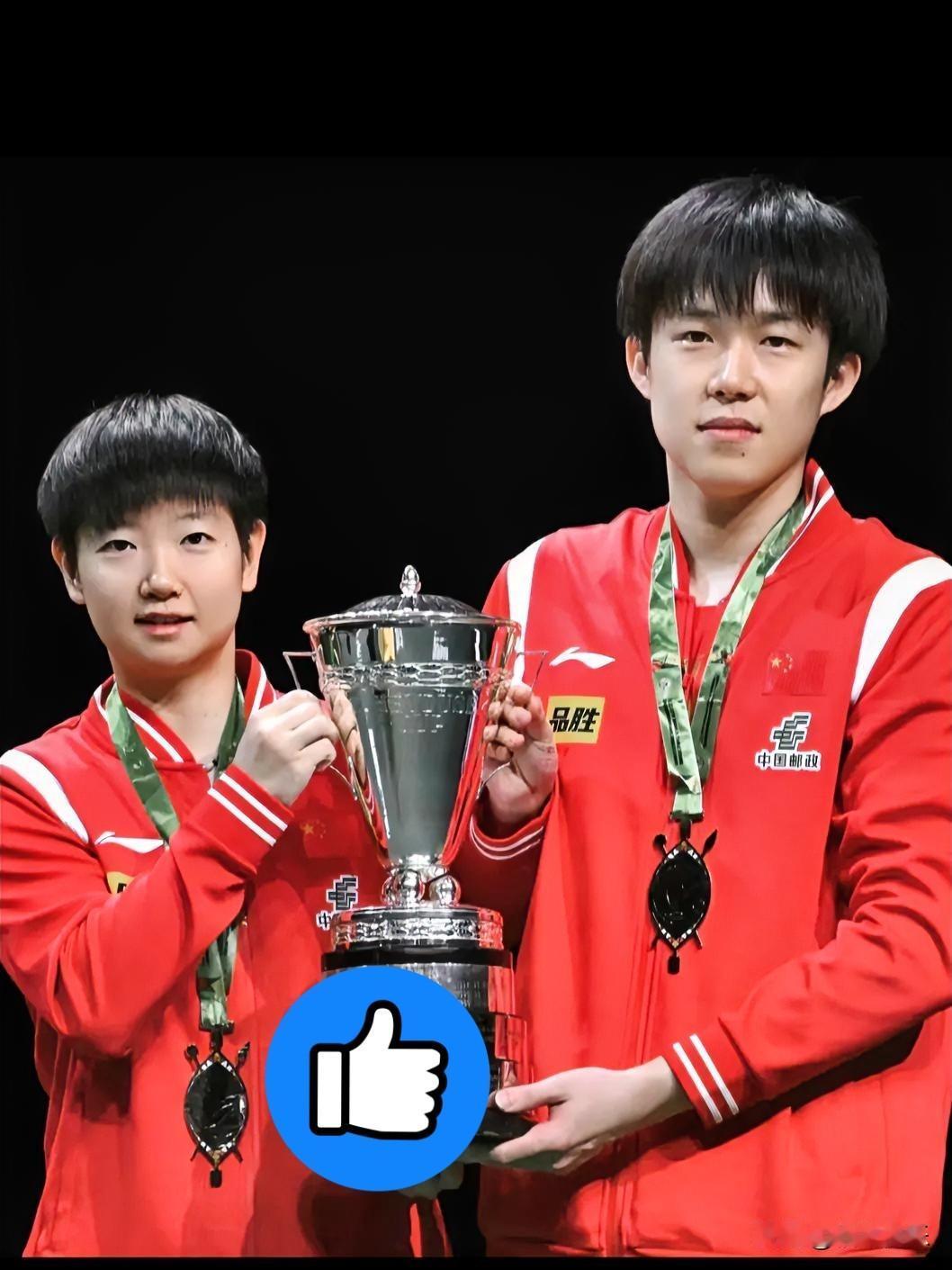 让我们再次恭喜王楚钦和孙颖莎！

王楚钦孙颖莎获得2025年11月26日WTT世