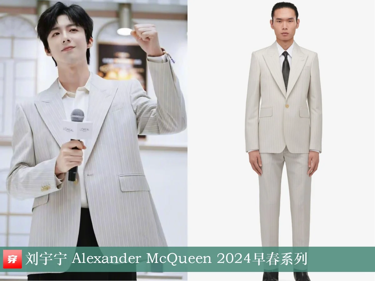 刘宇宁 x Alexander McQueen，买了？