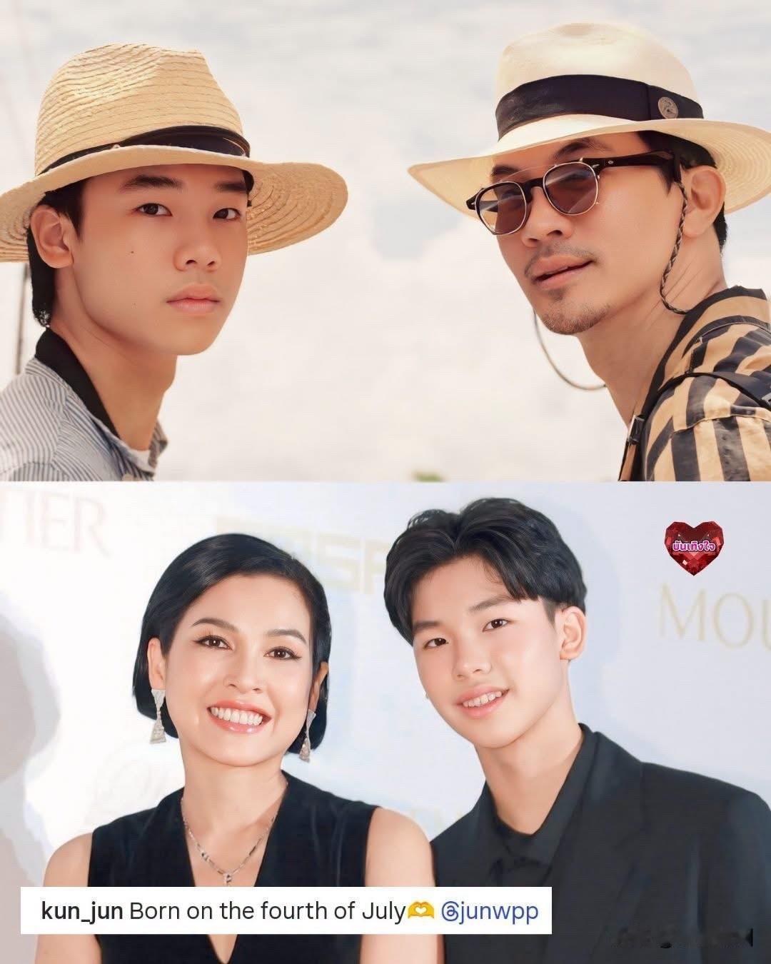 Ken的小儿子满16岁了。。网友都说，越来越像父亲，越来越帅了。。