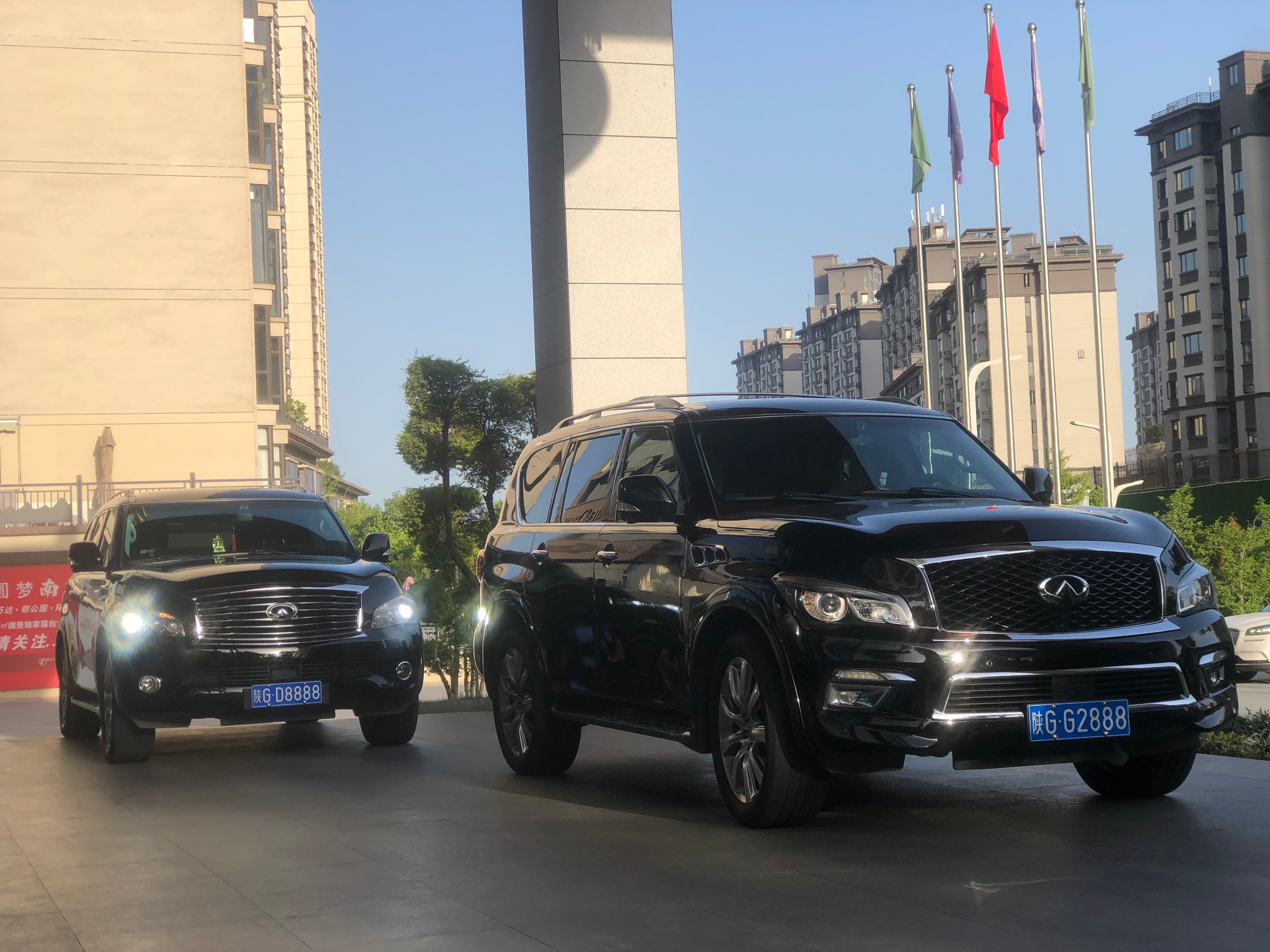 汽车汽车街拍我与汽车的日常英菲尼迪 英菲尼迪QX80 安康