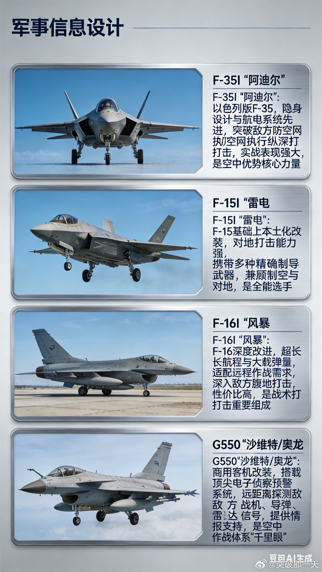 以色列战机分析——空中利刃：四款王牌作战飞机深度解读1. F-35I “阿迪尔”